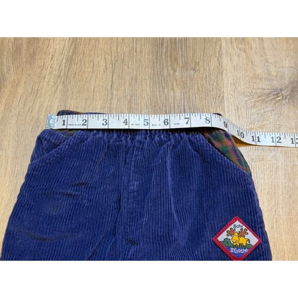 Vintage 90s Osh Kosh Baby B'Gosh Corduroy Pants Elastic Waist Snaps 24M - Picture 6 of 7